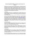 Outsourcing Medical Billing - Questions and Answers for Doctors