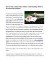 How to Play Casino Poker Online: Understanding What to Do with Poker Bonuses