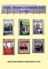 Cluny - Résultats cantonales 2011 - 1er tour