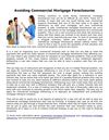 Avoiding Commercial Mortgage Foreclosures
