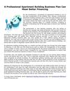 A Professional Apartment Building Business Plan Can Mean Better Financing