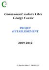 Projet d'établissement