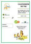Calendrier de tri des ordures ménagères à Wolfersdorf