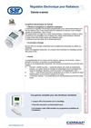 Tête électronique E-Senso de Comap pour vannes thermostatiques