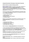 Zoology dissertations require developing topics that student will enjoy. The article discusses the principles of...