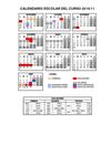 Calendario Escolar ESO 2010-2011