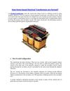 How Home-based Electrical Transformers are formed?