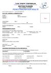 FICHE D INSCRIPTION