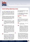 Cold Calling Opening Lines