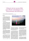 Valle, J.M. y Rodríguez, A. Utilización recursos web documentación P. 2006