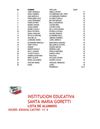 LISTA DE ALUMNOS DE 11°4