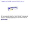 A+D Diaper Rash Cream, Zinc Oxide Cream, 4 oz (113 g) (Pack of 4)
