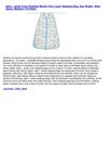 aden + anais Cozy Slumber Muslin Four Layer Sleeping Bag, Star Bright - Blue Spots, Medium (15-24lbs)