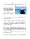 Belize Real Estate: Is This The Retirement Home For You