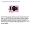 Argus VGA Digital Camera Pink 2 Mb Int Mem 1 Aaas