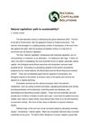 Natural capitalism - Path to Sustainability