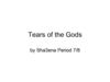 Tears of the Gods by Shay