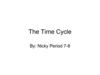 The Time Cycle by: Nicky