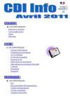 Microsoft Word - cdi info Avril_2011