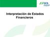 INTERPRETACIÓN DE ESTADOS FINANCIEROS