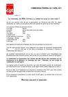 LE PERSONNEL DES IEG S’OPPOSE A LA REMISE EN CAUSE DU TARIF AGENT !