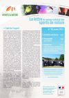 Lettre du réseau National des Sport de pleine nature mars 2011