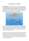 Inventing your Personal Brand