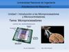 Clase #2 Arquitectura de los Microprocesadores