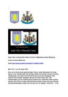 Aston Villa vs Newcastle United 10.4.2011 SelMcKenzie Selzer-McKenzie