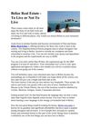 Belize Real Estate - To Live or Not To Live