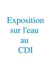 Exposition sur l'eau