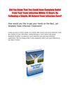 Yeast Infection No More - The Best and Safest Yeast Infection Cure