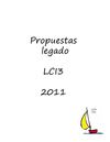 PROPUESTAS DE LEGADO LCI3
