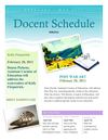 Docent Schedule