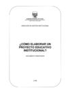 Proyecto Educativo Institucional