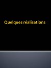 Quelques réalisations easyl cuisines
