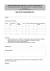 Bulletin d'adhésion 2011
