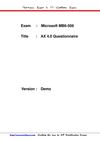 Test4pass Microsoft test MB6-506 exam dumps vce