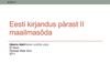 Eesti kirjandus 20 sajandi II poolel