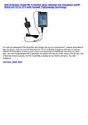 2nd Generation Audio FM Transmitter plus integrated Car Charger for the HP iPAQ hx4710 hx 4710 with Gomadic...