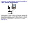 2nd Generation Audio FM Transmitter plus integrated Car Charger for the Sony Clie TJ27 with Gomadic TipExchange...