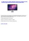 27 iMac Intel Core i7 2.93GHz, 4GB RAM, 1TB Hard Drive, ATI Radeon HD 5750, SuperDrive, Apple Keyboard with Numeric...