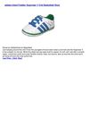 adidas InfantToddler Superstar V Crib Basketball Shoe