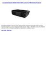 Video Projectors - Optoma DS322 SVGA, 2600 Lumen, DLP Multimedia Projector