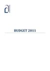 Budget 2011 Ville d'Angoulême