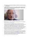  Noam Chomsky: “El secretismo de los gobiernos es la defensa de esos gobiernos contra su propia población
