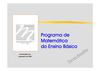 À volta do Novo Programa NPMEB