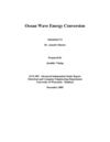 Ocean Wave Energy Conversion to Electricity