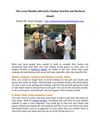 The Great Benefits offered by Outdoor Kitchen and Barbecue Islands