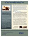 Wild Felice and Pardo, Estate Planning and Asset Protection Newsletter, May 2010 
